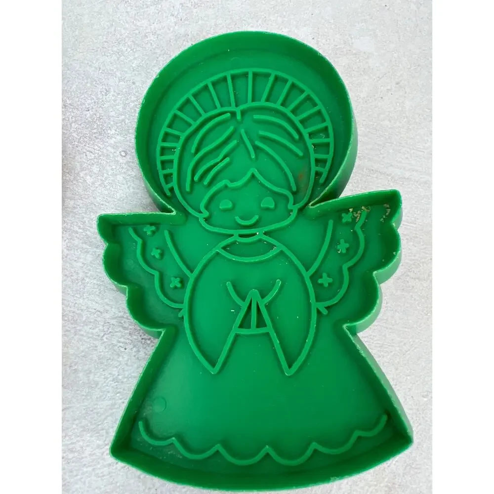 Vintage‎ Cookie Cutters Gingerbread Men Angel Horse Bell lot of 5